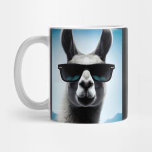 Llama with Sunglasses Mug